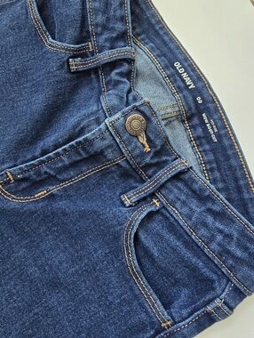 Old Navy Dark Blue Denim Jeans with Contrast Stitching